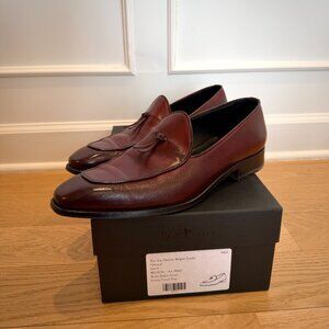 Paul Evans - The Van Damme Belgian Loafer - Oxblood Size 9 Like New